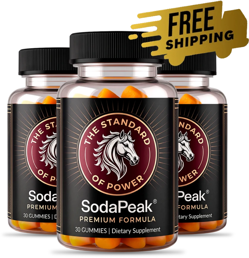 SodaPeak gummies three bottle pack